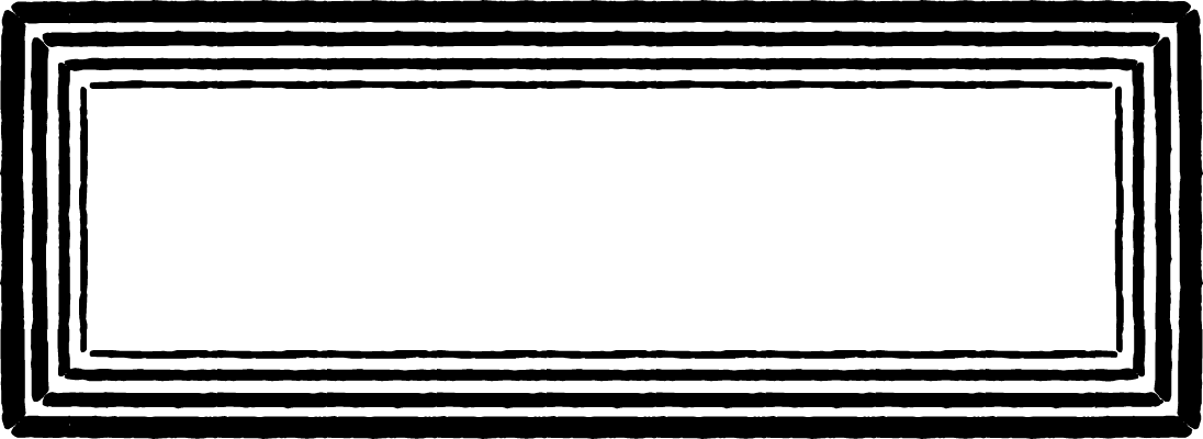 A rough and powerful border. A special design for